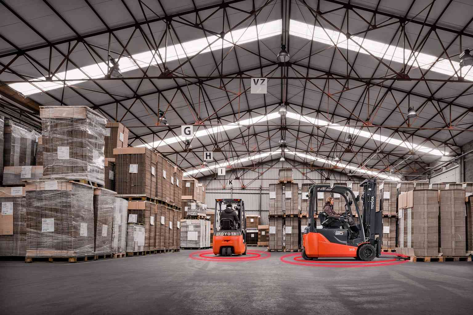 Forklift speed control