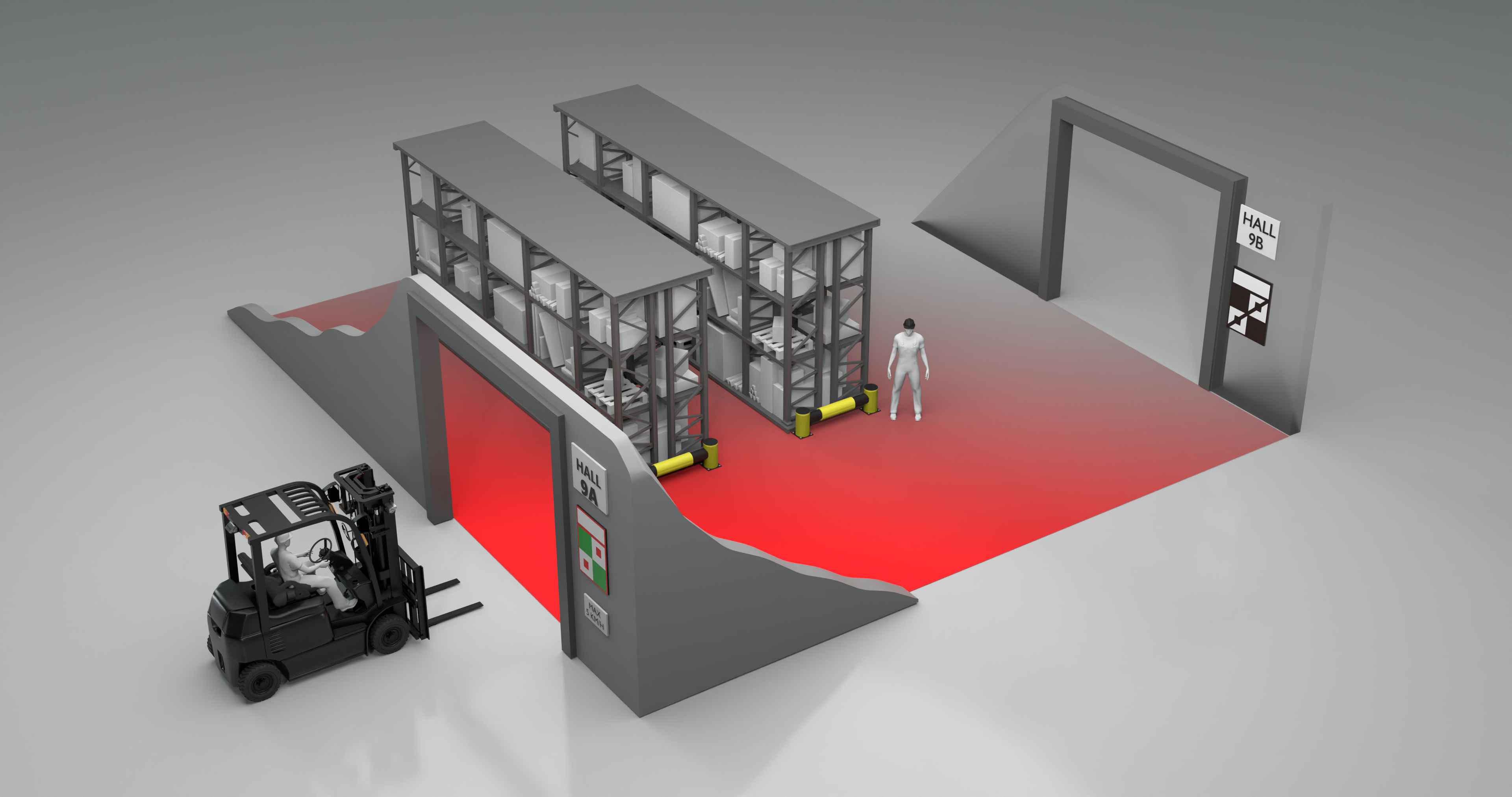 Indoor & Outdoor Forklift Speed Limit