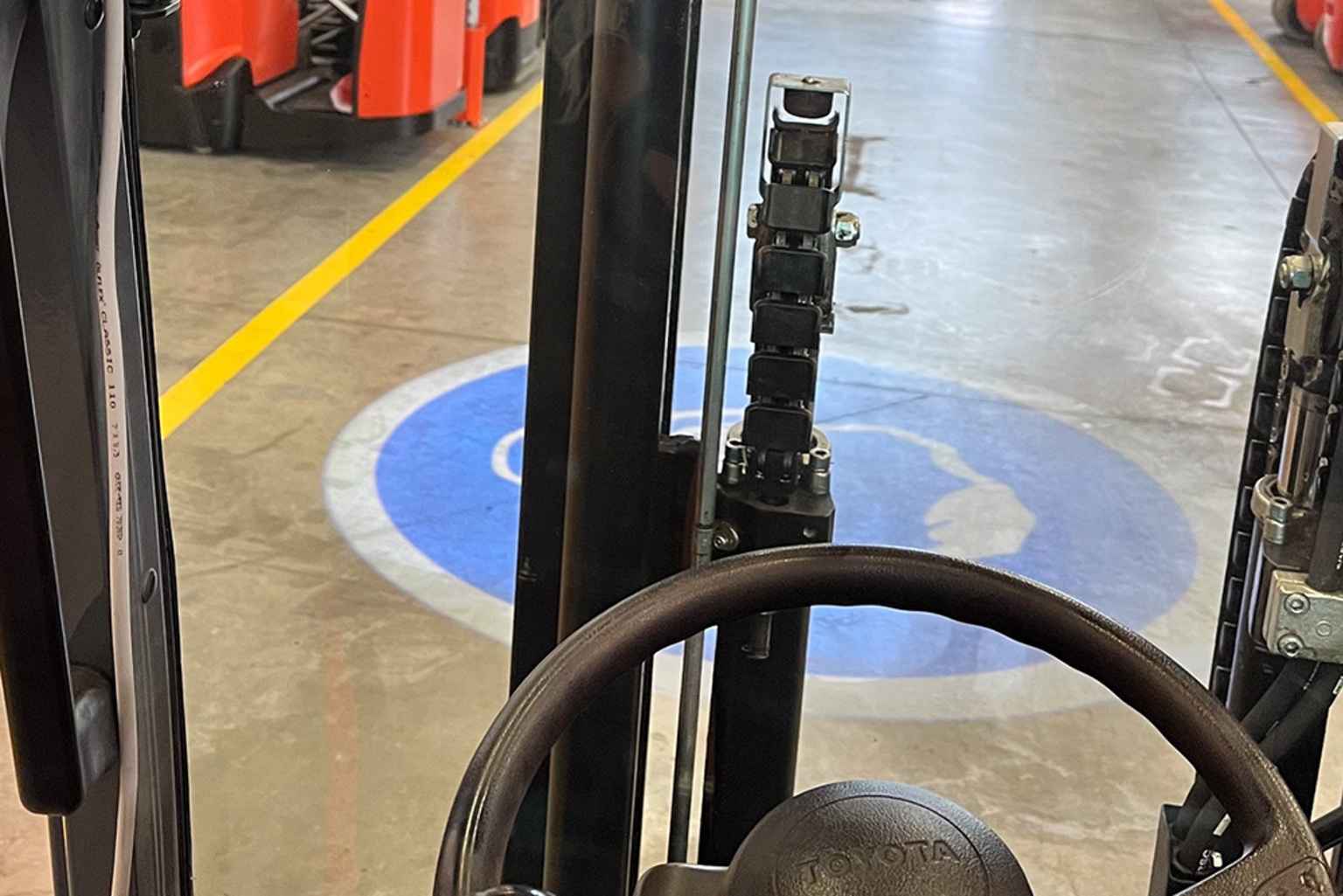 Forklift anti-collision system