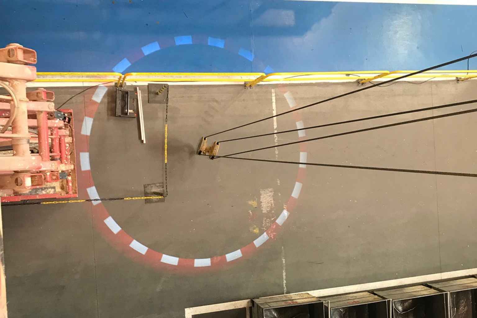 Logistics LED Floor Marking With Line Solution