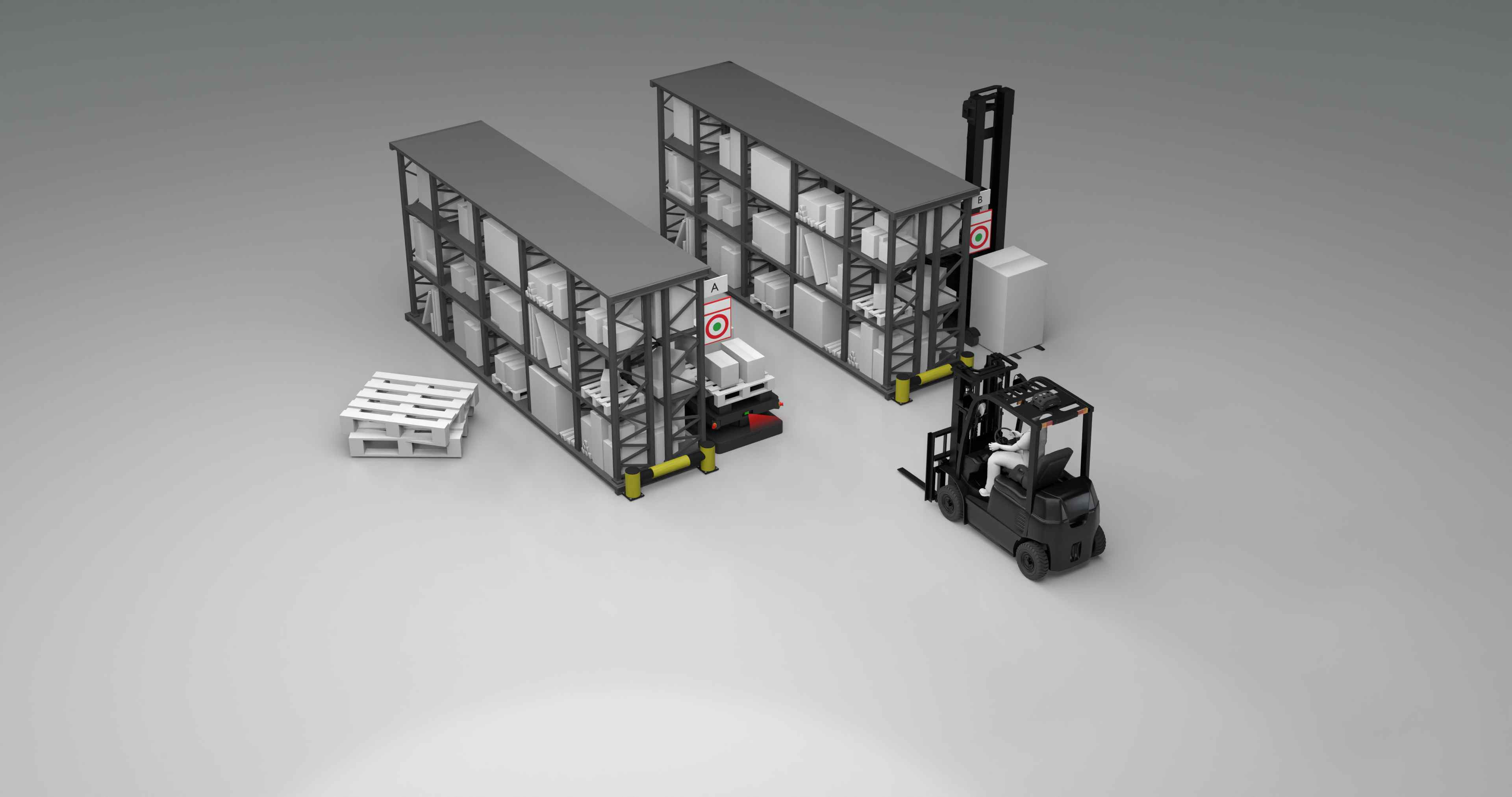 Narrow Aisle Collision Avoidance