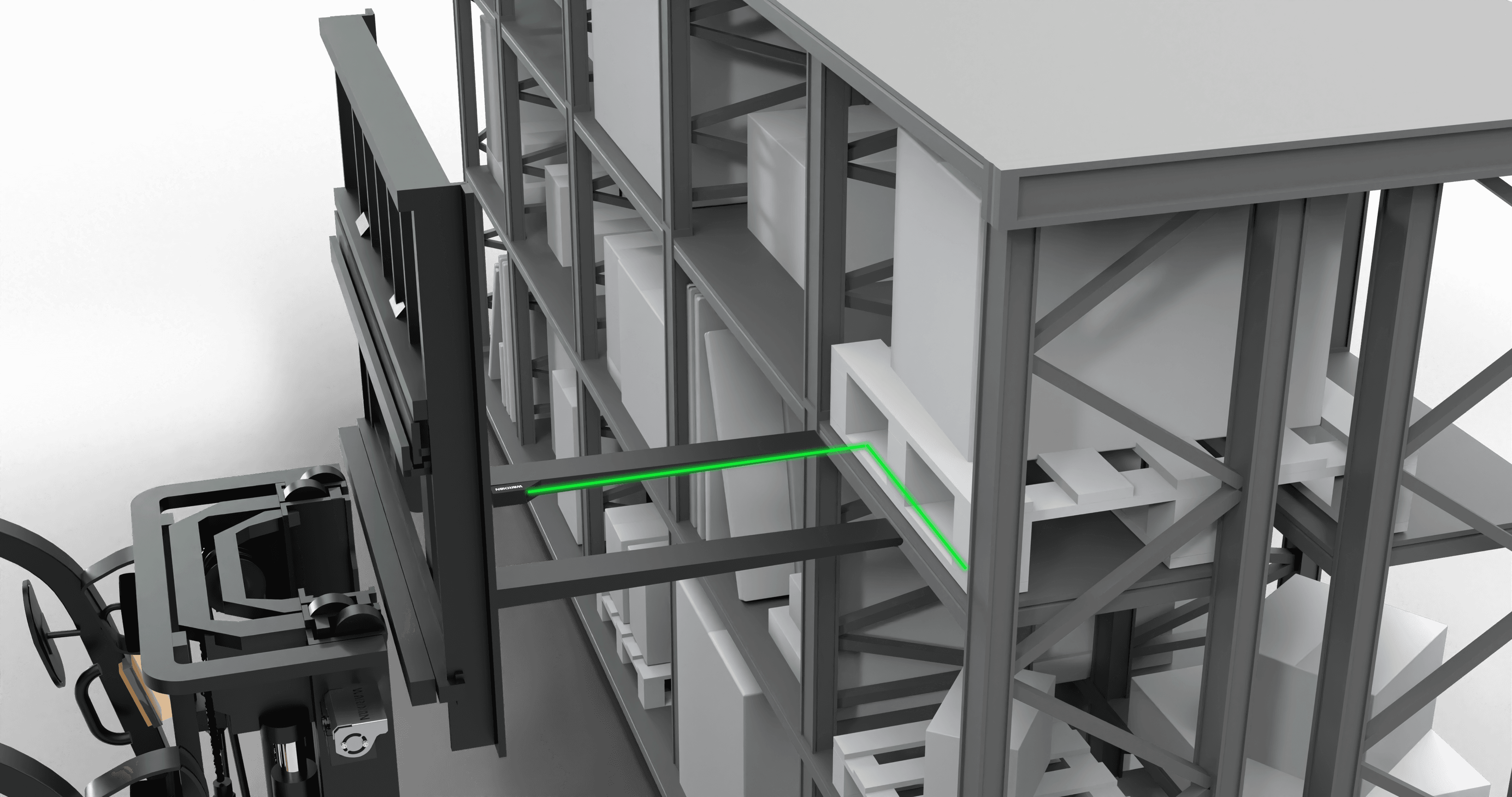 AI-Based Fork Camera For Safe Manipulation With Goods