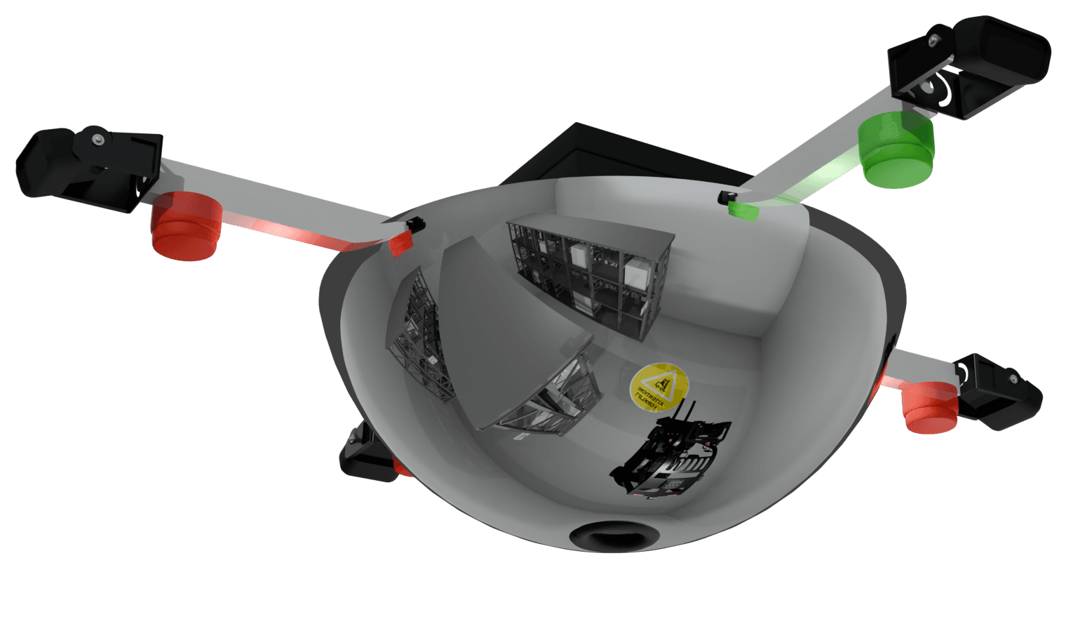 Smart Parabolic Mirror