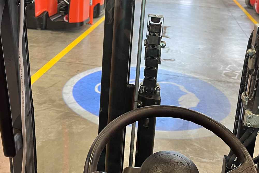 Forklift anti-collision system